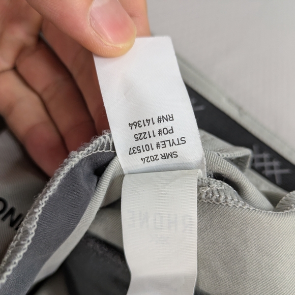 Rhone Commuter Pants Mens 31 x 30 Grey Performance Stretch Chino Lightweight - Picture 9 of 12